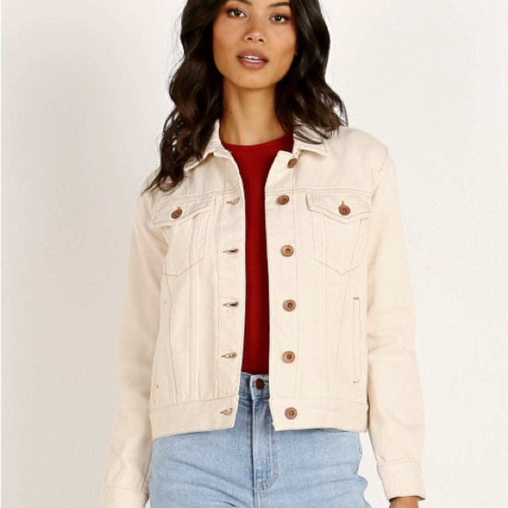 Brixton Broadway Jacket Natural - Picture 2 of 5